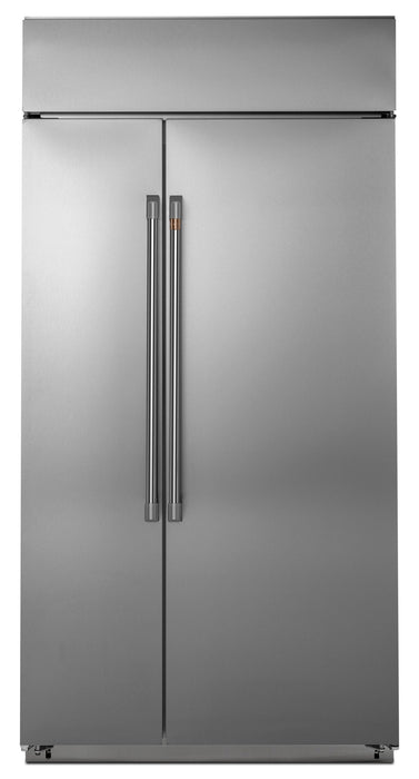 Café 48\" Built-In 29.5 Cu. Ft. Smart Side-by-Side Refrigerator - CSB48WP2NS1