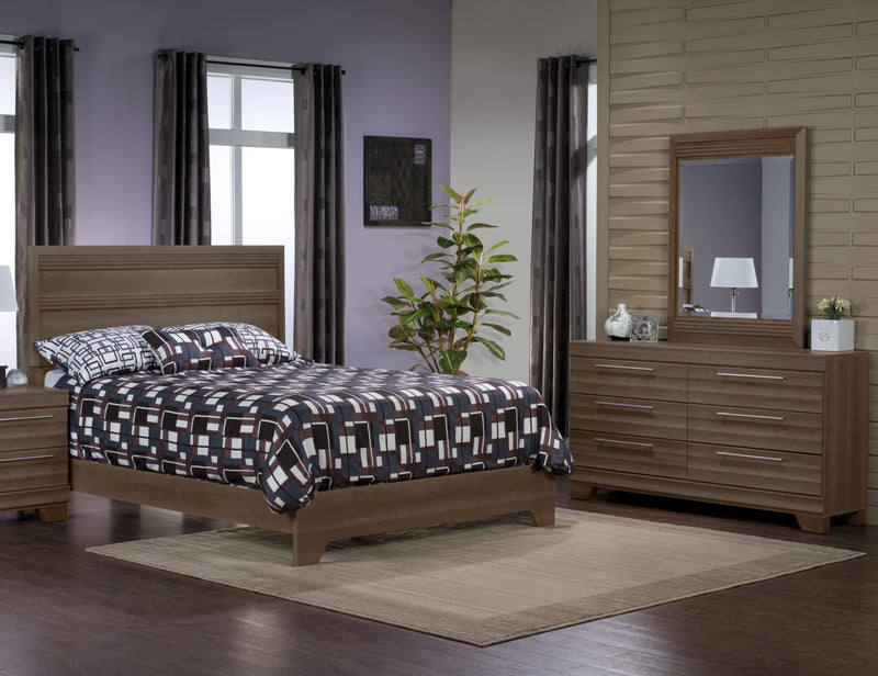 Olivia 5-Piece Queen Bedroom Package - Grey