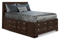 Yorkdale Queen Platform Bed with Storage