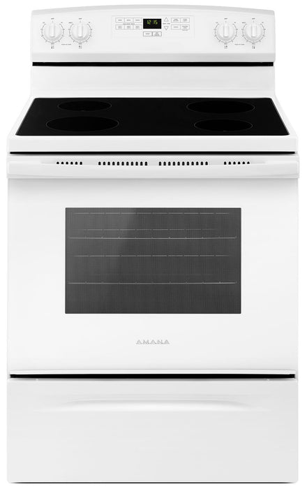 Amana 4.8 Cu. Ft. Freestanding Electric Range – YAER6303MFW
