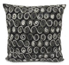 Crawford 20\" Accent Pillow  - Black/Grey