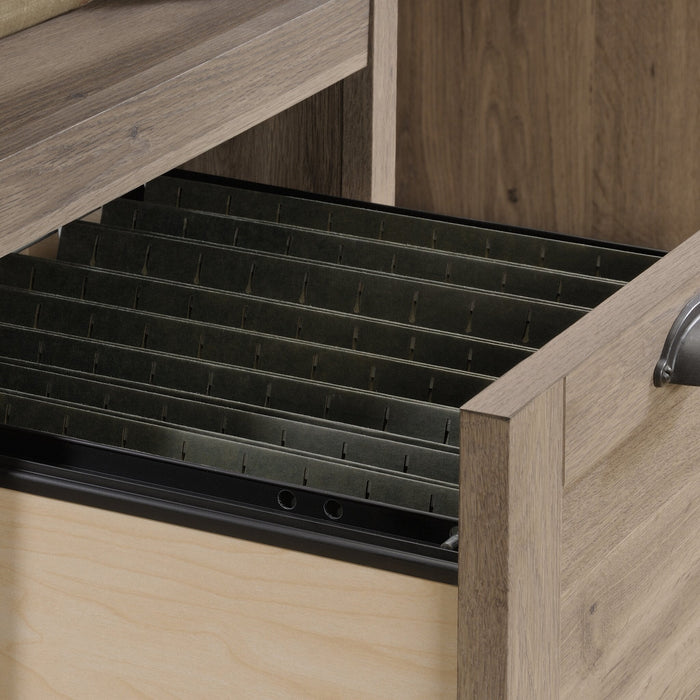 Davon Executive Desk - Salt Oak 