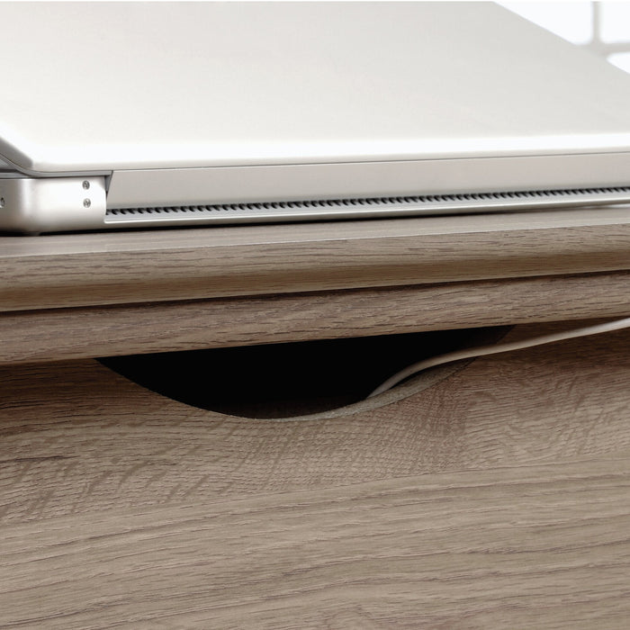 Davon Executive Desk - Salt Oak 