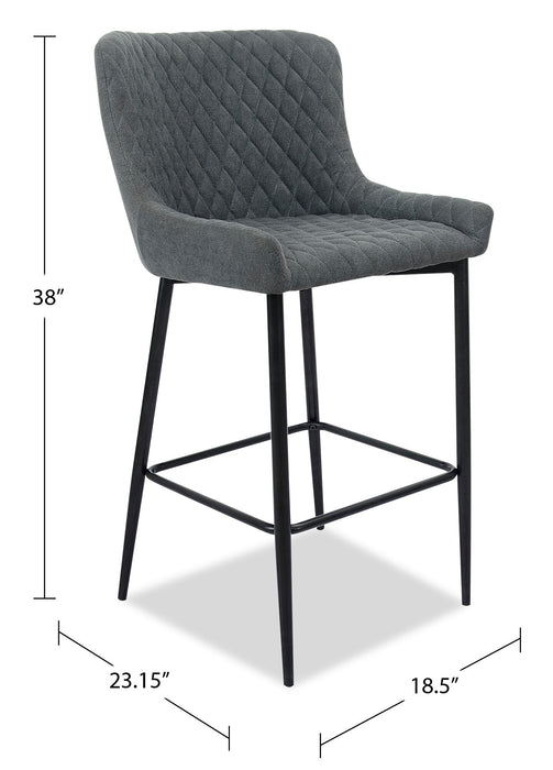 Demi Counter-Height Stool - Grey