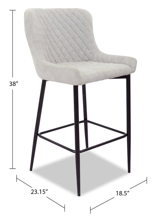 Demi Counter-Height Stool - Taupe