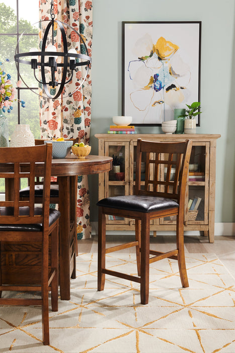Dena 5-Piece Counter-Height Dining Package - Walnut