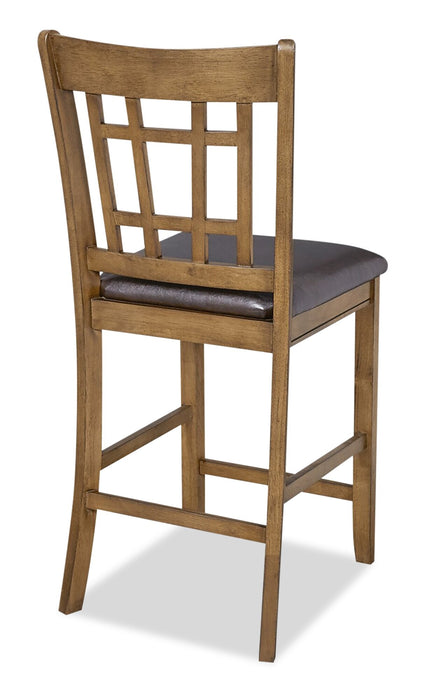 Dena Counter-Height Dining Chair - Walnut
