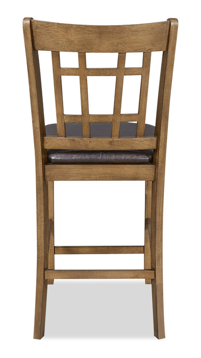 Dena Counter-Height Dining Chair - Walnut