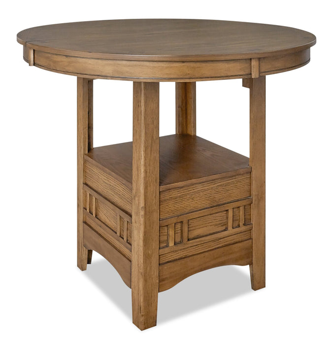 Dena Counter-Height Dining Table - Walnut
