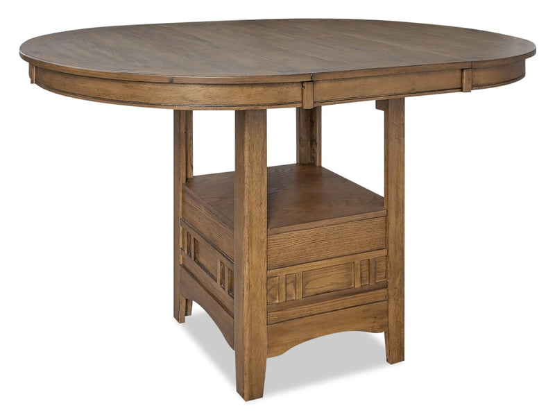 Dena Counter-Height Dining Table - Walnut