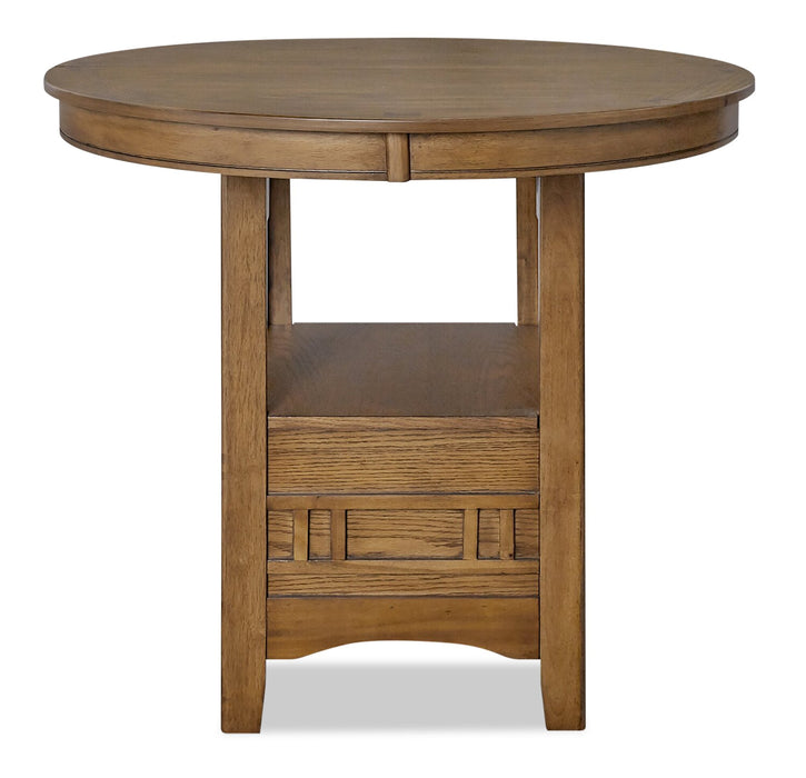 Dena Counter-Height Dining Table - Walnut