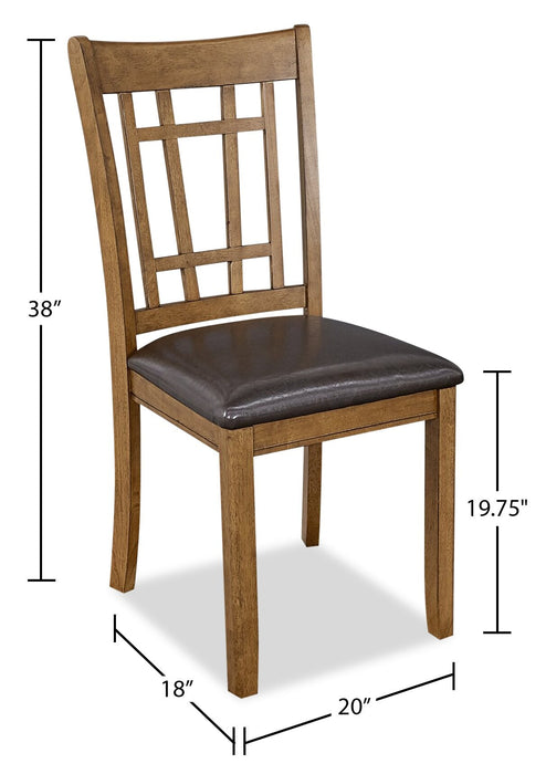 Dena Dining Chair - Walnut