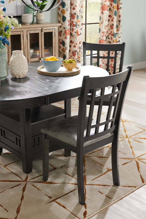 Dena 5-Piece Dining Package - Grey-Brown