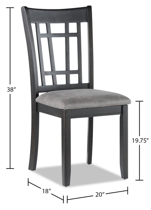 Dena Dining Chair - Grey-Brown