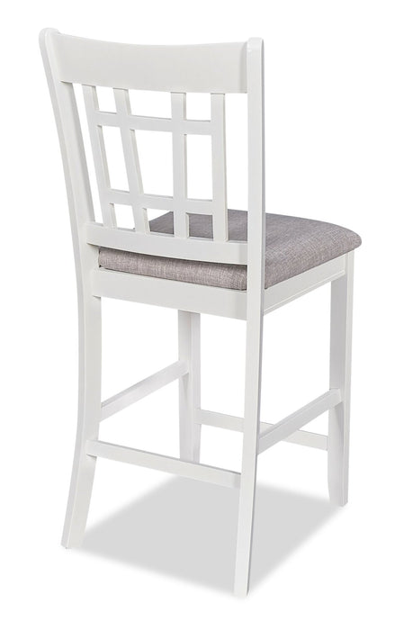 Dena Counter-Height Dining Chair - White