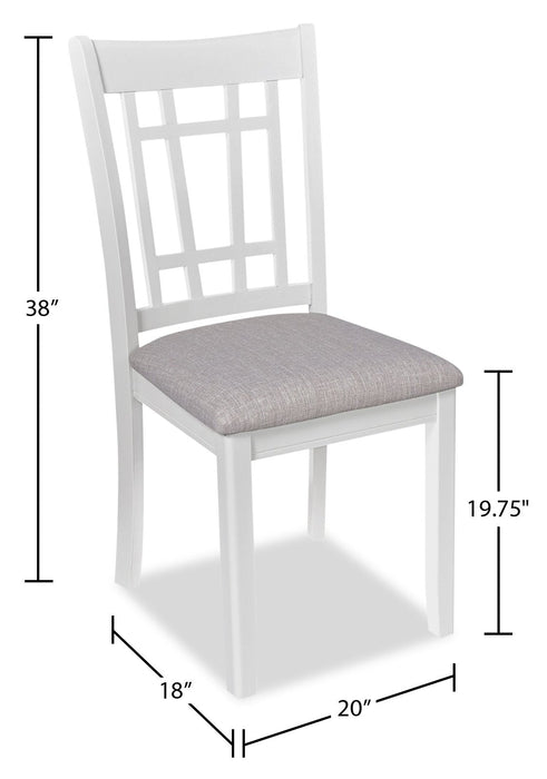 Dena Dining Chair - White