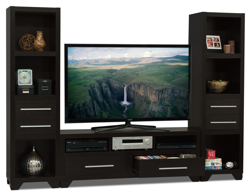 Glendale 3-Piece Entertainment Centre with 60\" TV Opening – Espresso