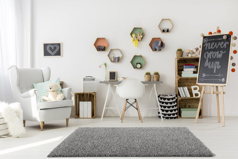 Dream Grey Area Rug - 3'8\" x 4'11\"