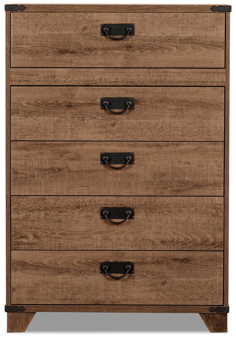 Driftwood 5-Drawer Chest
