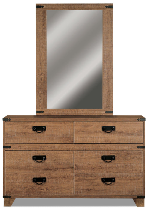 Driftwood 6-Drawer Dresser