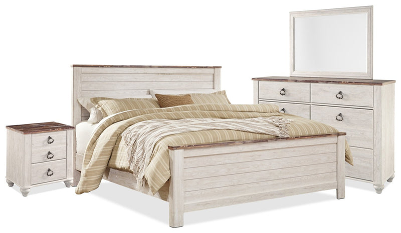Willowton 6-Piece King Bedroom Package