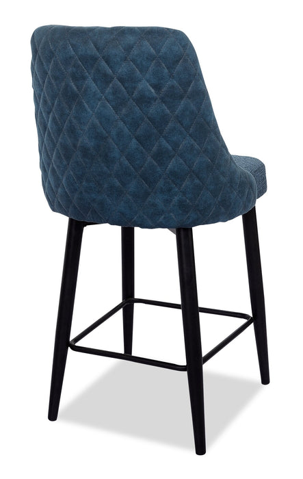 Eden Counter-Height Stool - Blue
