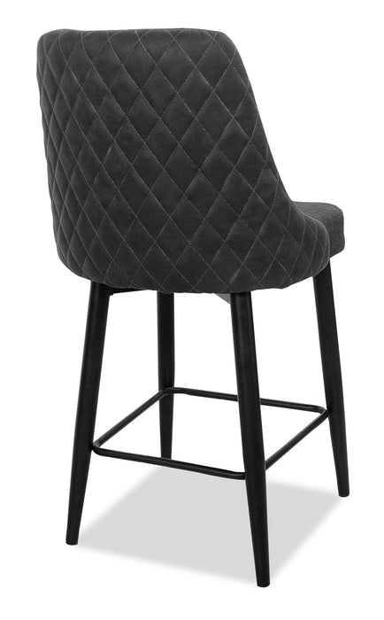 Eden Counter-Height Stool - Charcoal