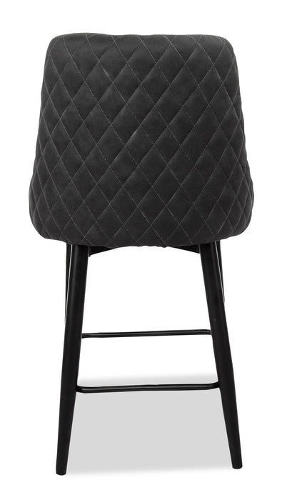 Eden Counter-Height Stool - Charcoal