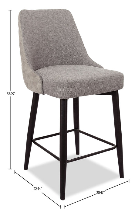 Eden Counter-Height Stool - Grey