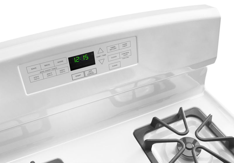 Amana 5.0 Cu. Ft. Freestanding Gas Range with Self-Clean – AGR6603SFW