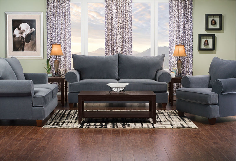 Aspen 3-Piece Coffee and Two End Tables Package - Espresso