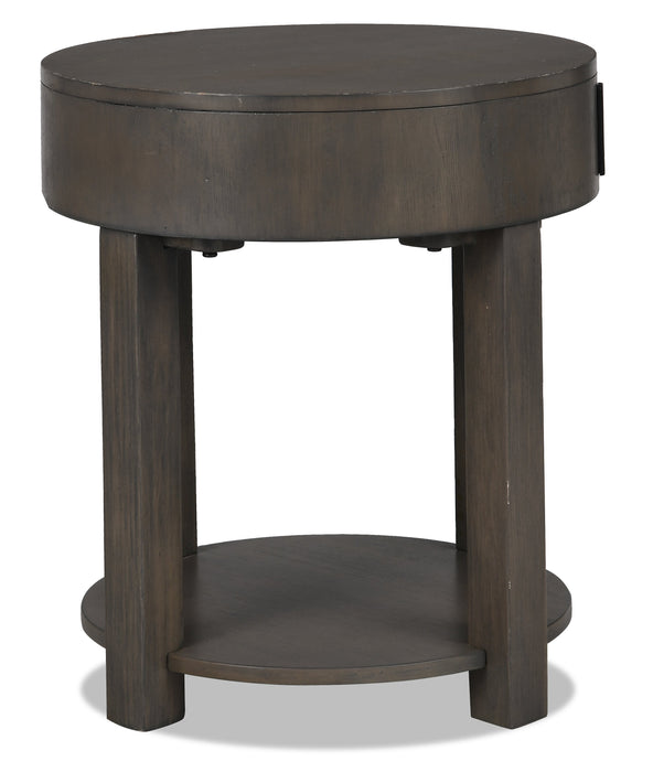 Elroy End Table with USB