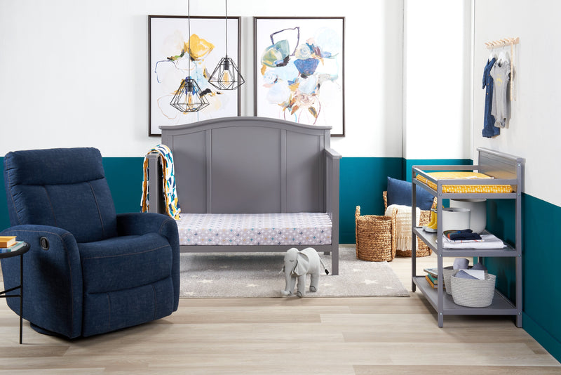 Emerson 4-in-1 Convertible Crib - Dove Grey