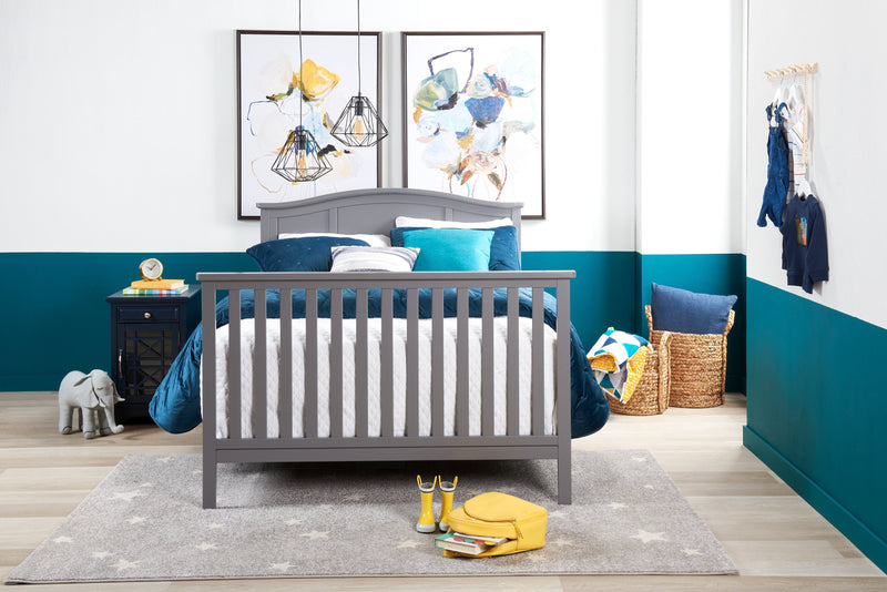 Emerson 4-in-1 Convertible Crib - Dove Grey