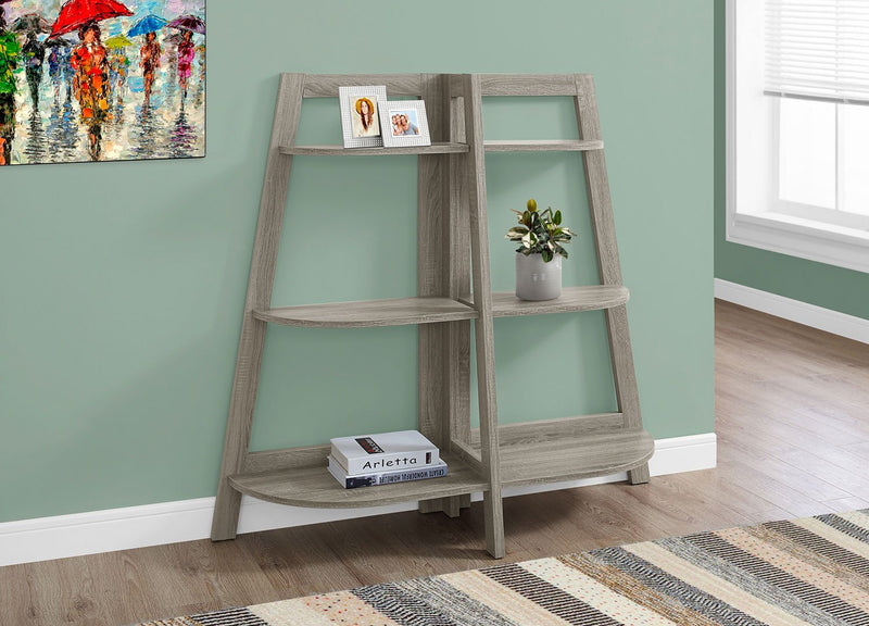 Aline Bookcase – Dark Taupe