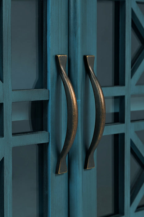 Marseille Accent Cabinet – Blue
