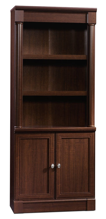 Palladia Library with Doors - Select Cherry