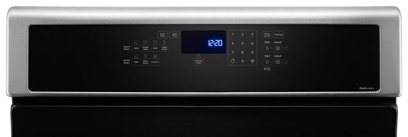 Whirlpool® 6.0 Cu. Ft. Gas Double Oven Range with EZ-2-Lift™ Hinged Grates
