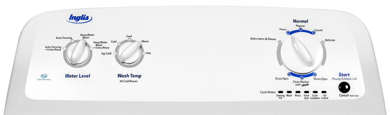 Inglis 4.0 Cu. Ft. Top-Load Washer – ITW4871FW