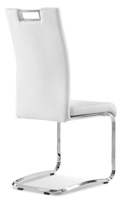 Tuxedo Dining Chair - White