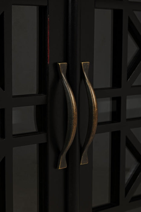 Marseille Accent Cabinet – Black
