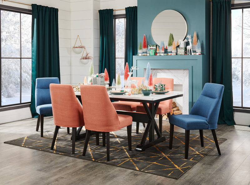 Gabi Accent Dining Chair - Blue