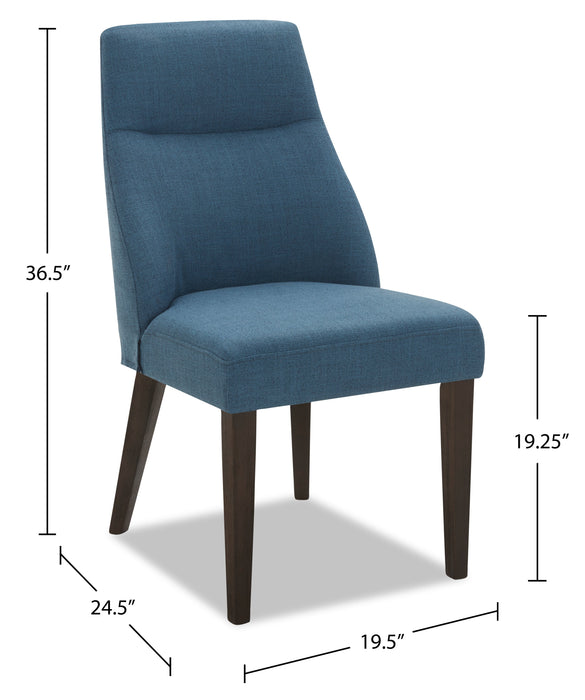 Gabi Accent Dining Chair - Blue