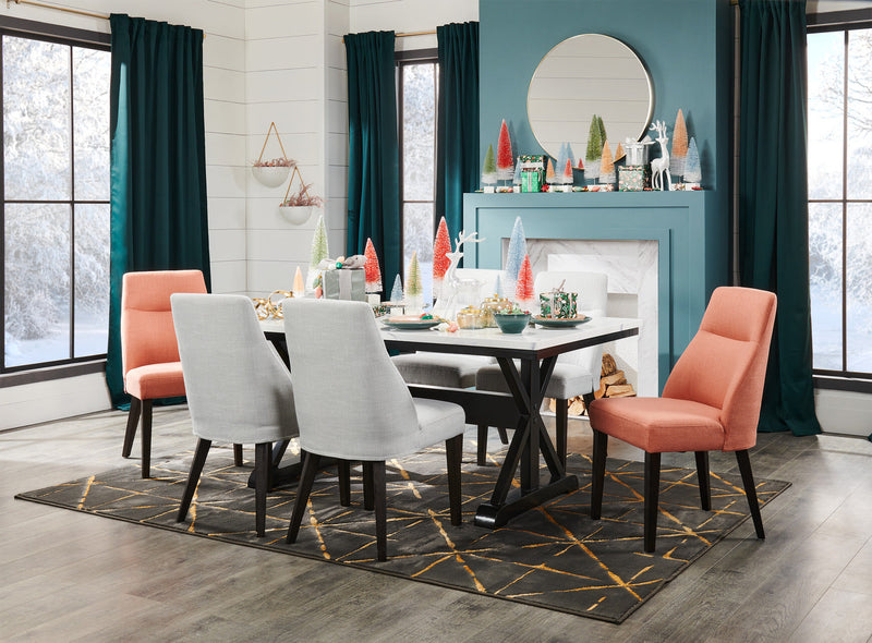 Gabi Accent Dining Chair - Grey