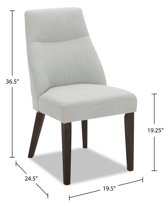 Gabi Accent Dining Chair - Grey