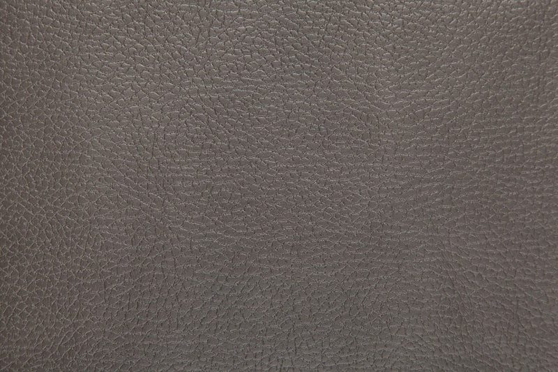 Andi Leather-Look Fabric Loveseat - Grey