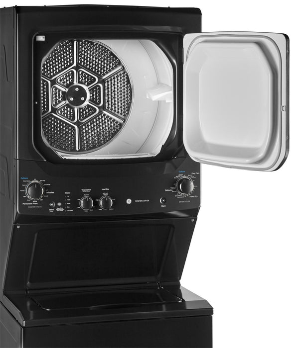GE Unitized Spacemaker Washer and Electric Dryer Combination – GUD37ESMMDG