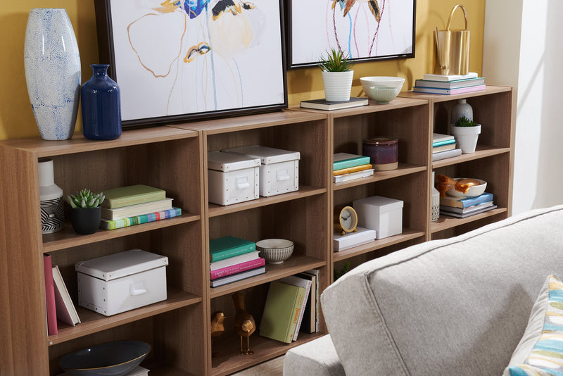 Grady 3-Shelf Bookcase - Summer Oak 
