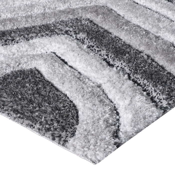 Gray Shade Area Rug - 7'10\" x 9'10\" 