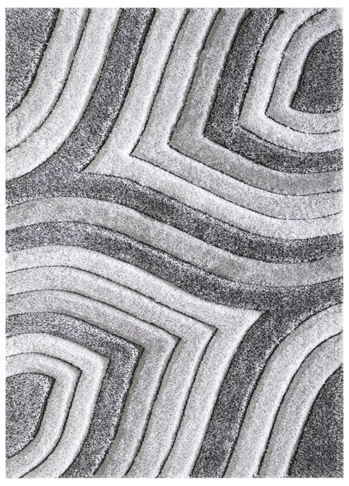 Gray Shade Area Rug - 7'10\" x 9'10\" 